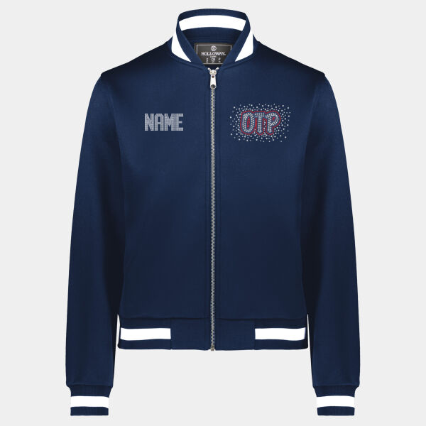 Patriots Cheer - Ladies V-Street Full Zip Jacket Thumbnail